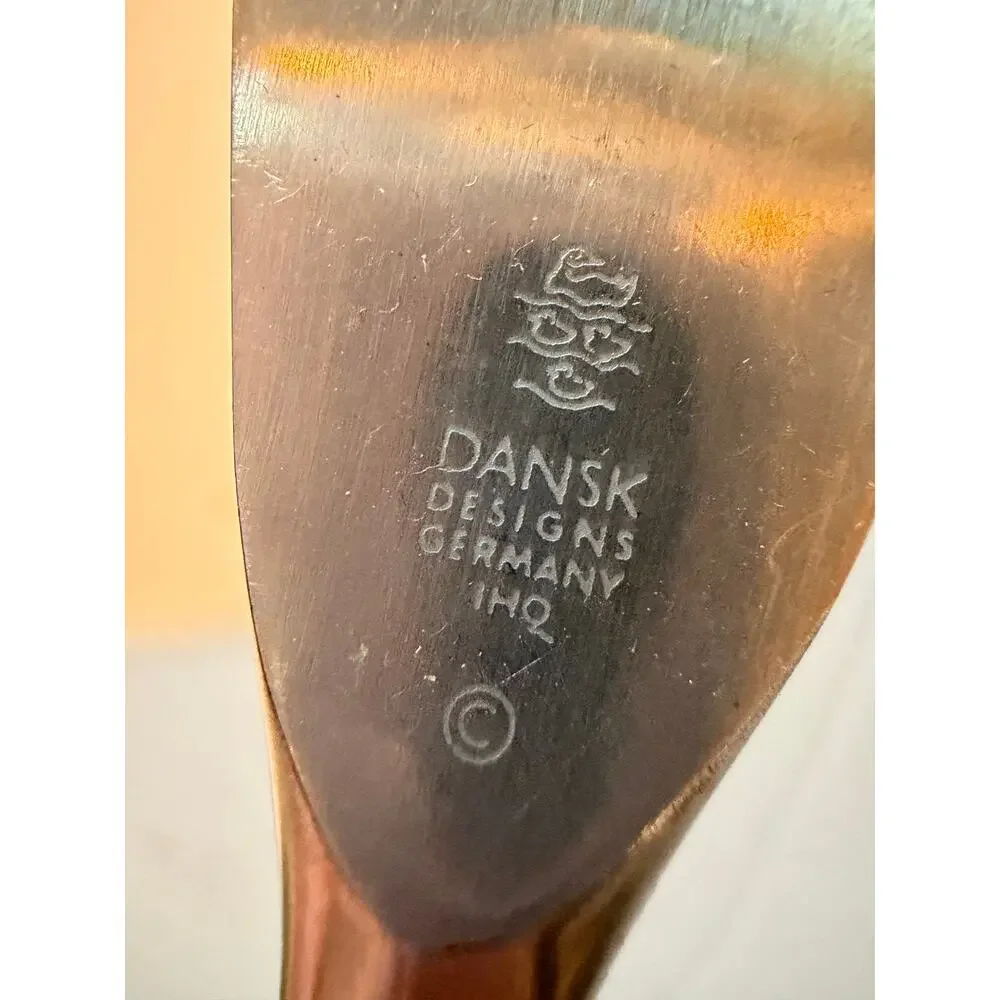 Vintage Dansk Kongo Fish Knives Set of 6 Germany IHQ Black Quistgaard MCM
